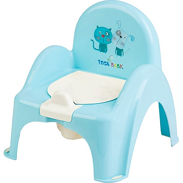 Детский горшок-стульчик Tega Baby Кот и Пес