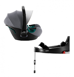 Детское автокресло Romer & Britax Baby-Safe iSense с базой Flex Base iSense Детское автокресло Romer & Britax Baby-Safe iSense с базой Flex Base iSense