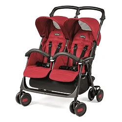 Детская прогулочная кoляcкa для двойни Peg-Perego Aria Shopper Twin Classico Детская прогулочная кoляcкa для двойни Peg-Perego Aria Shopper Twin Classico