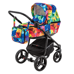 Детская коляска BeBe-Mobile Gusto 2 в 1, ткань+эко-кожа Детская коляска BeBe-Mobile Gusto 2 в 1, ткань+эко-кожа
