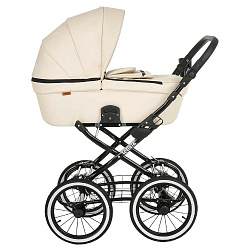 Детская коляска-люлька Pituso Leticia Classic, 100% экокожа, колесо D-14 Детская коляска-люлька Pituso Leticia Classic, 100% экокожа, колесо D-14
