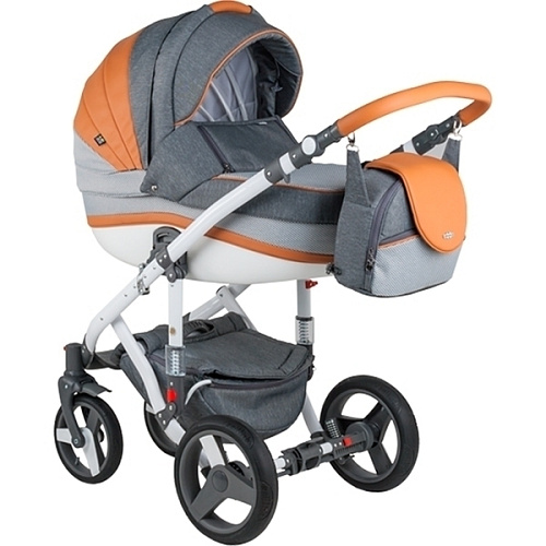 Коляска Bebe-Mobile Gusto Deluxe Экокожа 2 в 1 купить в Екатеринбурге - Neo Baby