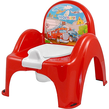 Детский горшок-стульчик Tega Baby Машинки Cars