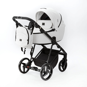 Детская коляска Adamex Blanc Deluxe 2 в 1