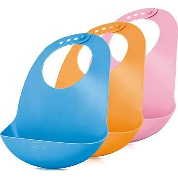 Нагрудник-слюнявчик Philips Avent с кармашком для крошек SCF736/00