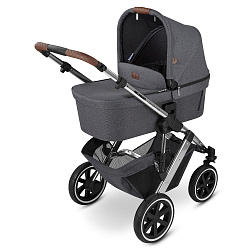 Детская коляска ABC-Design Salsa 4 Air 2023 2 в 1 на серебряной раме Детская коляска ABC-Design Salsa 4 Air 2023 2 в 1 на серебряной раме