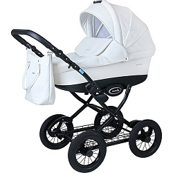 Детская коляска AroTeam Cocoline Prima 18 2 в 1, эко-кожа Детская коляска AroTeam Cocoline Prima 18 2 в 1, эко-кожа
