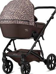 Детская коляска Tutis Viva 6 Plus Wild Elegance 2 в 1, Wild Mocca