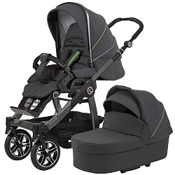 Детская коляска Hartan Racer GTS XL 2 в 1 на серой раме Детская коляска Hartan Racer GTS XL 2 в 1 на серой раме