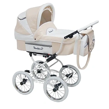Детская коляска Reindeer Prestige Lily 3 в 1, эко-кожа