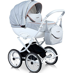 Детская коляска Street Racer Campania Eco 2 в 1, эко-кожа Детская коляска Street Racer Campania Eco 2 в 1, эко-кожа