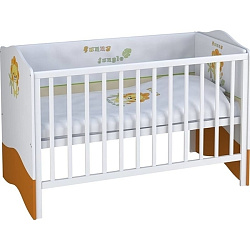 Детская кроватка Polini Basic Джунгли Детская кроватка Polini Basic Джунгли