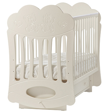 Детская кроватка Кубаньлесстрой Baby Sleep БИ 43.2 поперечный маятник
