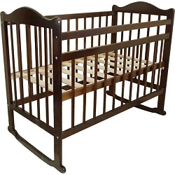 Детская кроватка PloomaBaby Паолина, колеса + качалка Детская кроватка PloomaBaby Паолина, колеса + качалка