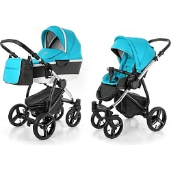 Детская коляска Esspero Newborn Lux 2016 2 в 1, шасси Chrome Детская коляска Esspero Newborn Lux 2016 2 в 1, шасси Chrome