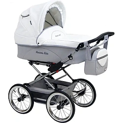 Детская коляска Stroller B&E Maxima Elite Xl 3 в 1, эко-кожа