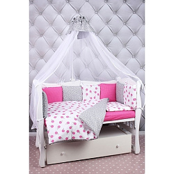 Комплект в кроватку AmaroBaby Sweet, 4 предмета, бязь Комплект в кроватку AmaroBaby Sweet, 4 предмета, бязь