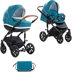 Детская коляска Tutis Mimi Style 2 в 1, ткань+эко-кожа Детская коляска Tutis Mimi Style 2 в 1, ткань+эко-кожа