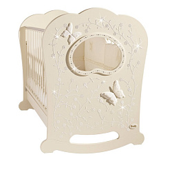 Детская кроватка Feretti Charme Oblo Brillante качалка Детская кроватка Feretti Charme Oblo Brillante качалка