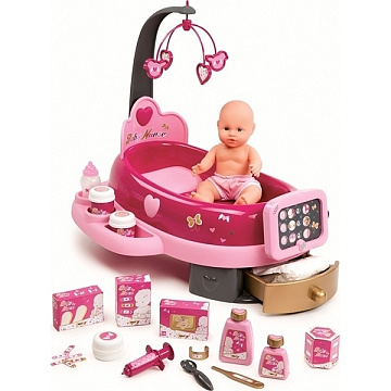 Набор по уходу с куклой и планшетом Smoby Baby Nurse 220317