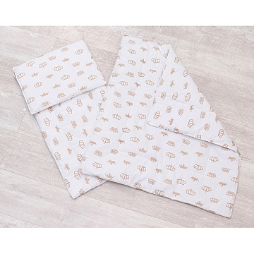 Комплект в коляску AmaroBaby Mommy Star Короны, 3 пр.