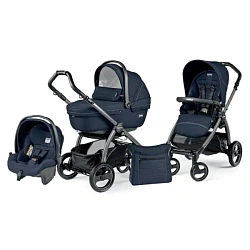 Детская коляска Peg-Perego Book S Plus Sportivo 3 в 1, шасси Jet