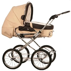 Детская коляска Hesba Condor Coupe Lux Classic Collection 2 в 1, кожа Детская коляска Hesba Condor Coupe Lux Classic Collection 2 в 1, кожа