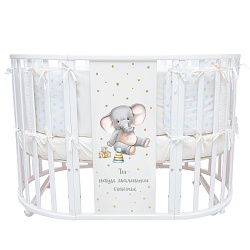Детская кроватка-трансформер Indigo Baby Sleep 7 в 1 Детская кроватка-трансформер Indigo Baby Sleep 7 в 1