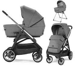 Детская коляска Inglesina Aptica System Duo 2 в 1 на шасси Aptica Graphite Детская коляска Inglesina Aptica System Duo 2 в 1 на шасси Aptica Graphite
