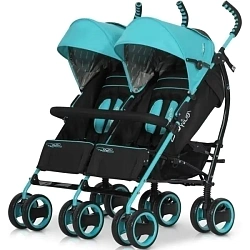 Детская прогулочная коляска для двойни EasyGo Duo Comfort Детская прогулочная коляска для двойни EasyGo Duo Comfort