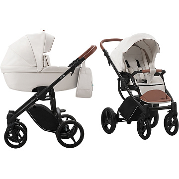 Детская коляска Bebetto Luca Pro 2 в 1, эко-кожа