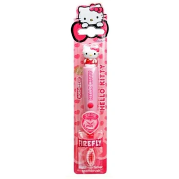 Зубная щетка Dr. Fresh Roxy Kids Hello Kitty 3D Доктор Фреш Рокси Кидс Хелло Китти 3Д с мигающим таймером
