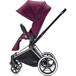 Детская прогулочная коляска Cybex Priam Lux, шасси City Light Chrome