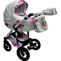 Детская коляска Aneco Futura Ecco 2 в 1, эко-кожа+ткань Детская коляска Aneco Futura Ecco 2 в 1, эко-кожа+ткань