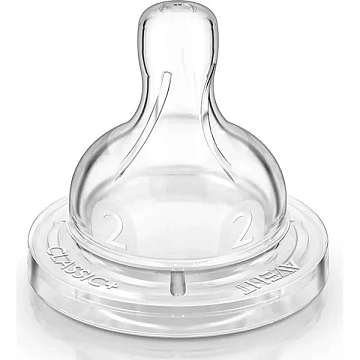 Соска Philips Avent с медленным потоком SCF632/27 2 шт