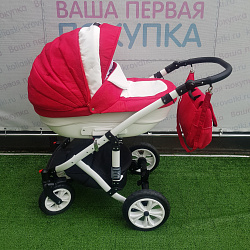 Детская коляска Gusio Florencja New 2 в 1, с переноской Детская коляска Gusio Florencja New 2 в 1, с переноской