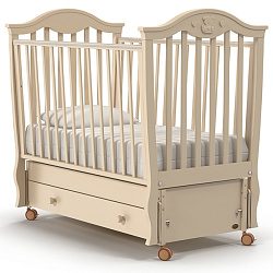 Детская кроватка Nuovita Sorriso swing, продольный маятник Детская кроватка Nuovita Sorriso swing, продольный маятник