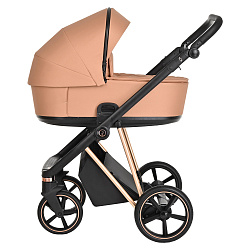 Детская коляска Roan Sol Lux 2 в 1 на золотой раме Детская коляска Roan Sol Lux 2 в 1 на золотой раме