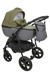 Детская коляска Jaxee Rosa 2 в 1, 100% эко кожа Детская коляска Jaxee Rosa 2 в 1, 100% эко кожа