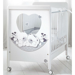 Детская кроватка Baby Expert Carezza, колесо Детская кроватка Baby Expert Carezza, колесо