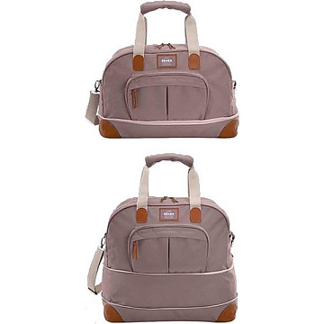 Стильная вместительная сумка для мамы Beaba Changing Bag Amsterdam 2