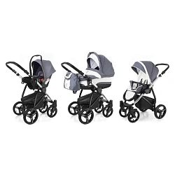 Детская коляска Esspero Newborn Lux 3 в 1, шасси Chrome