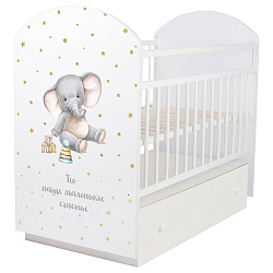 Детская кроватка Indigo My Sleepy, маятник/ящик Детская кроватка Indigo My Sleepy, маятник/ящик