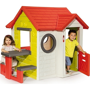 Игровой детский домик со столом Smoby 810401