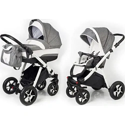 Детская коляска Esspero Newborn Lux 2 в 1, шасси White Детская коляска Esspero Newborn Lux 2 в 1, шасси White