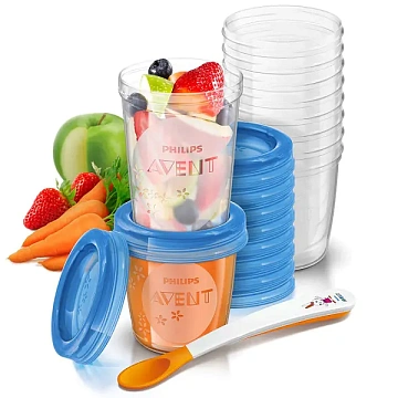 86220 Набор контейнеров для хранения детского питания Philips Avent SCF721/20
