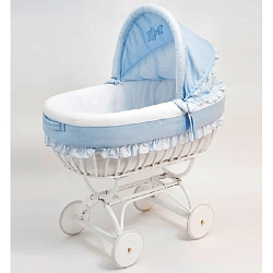 Кроватка-люлька Italbaby Polvere Di Stelle голубая Кроватка-люлька Italbaby Polvere Di Stelle голубая