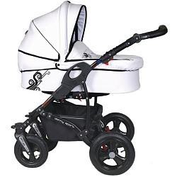 Детская коляска Danny Sport 2 в 1 Prestige Leather из эко-кожи Детская коляска Danny Sport 2 в 1 Prestige Leather из эко-кожи