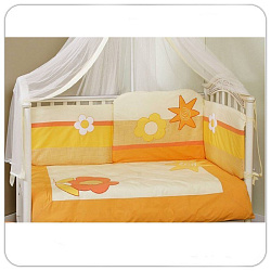 Комплект постельного белья Feretti Sun Flower 6 предметов Комплект постельного белья Feretti Sun Flower 6 предметов