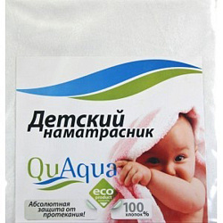Наматрасник натяжной Qu Aqua махра Наматрасник натяжной Qu Aqua махра